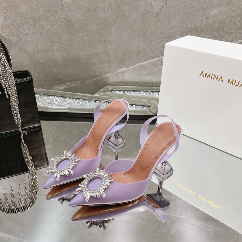 Amina Muaddi Sandals